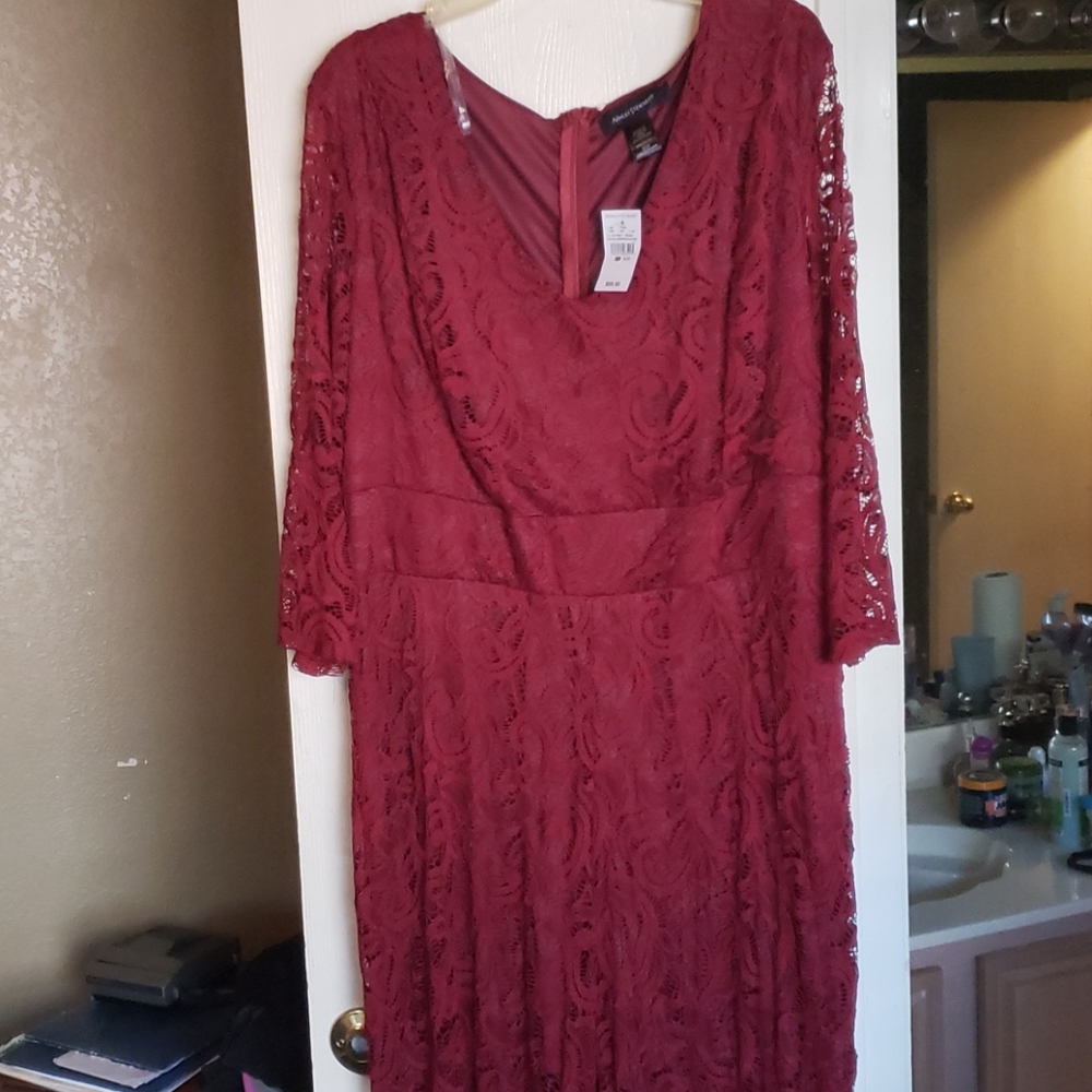 Burgungy jumpsuit